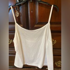 White tank top